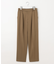 【SHIHOさん着用・洗える】TRスラブツイルテーパード パンツ