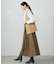 【洗える】ニットファー ジレ