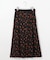 【洗える】マルチポルカドットプリント スカート