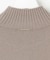 ウールカシミヤブレンドハイネック ニット