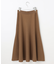 【カタログ掲載・洗える】ウールミラノニットフレア スカート