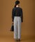【カタログ掲載】ナチュラルタッチスタンドカラー ブラウス