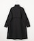 コットンナイロンタッサースタンドカラー コート