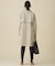 コットンナイロンタッサースタンドカラー コート