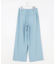 【セットアップ対応】ソフトリネンダンガリーワイド パンツ