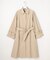 【春の必需品・オンオフ使える】コットンナイロンバルカラー コート