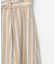 ビスコースナイロンドビーストライプ スカート