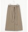 【カタログ掲載】ブラッシュドコットンサテンナロー スカート