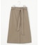 【カタログ掲載】ブラッシュドコットンサテンナロー スカート