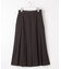 【セットアップ対応】リネンライクシンセティックタック スカート