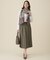 【セットアップ対応】リネンライクシンセティックタック スカート