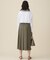 【セットアップ対応】リネンライクシンセティックタック スカート
