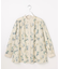 エアリーローン花柄プリント ブラウス
