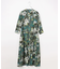ボタニカルプリント ワンピース