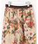 ボタニカルプリントドロスト パンツ