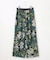 ボタニカルプリントドロスト パンツ