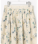 エアリーローン花柄プリント スカート