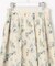 エアリーローン花柄プリント スカート