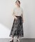 【カタログ掲載】ロータスタイルプリント スカート
