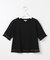 【すっきりシルエット】コンパクトハイゲージフリンジ Tシャツ