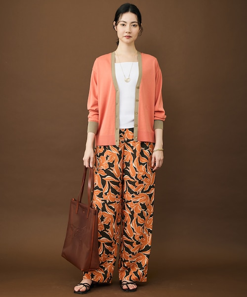 カラーブロックカーディガン MARNI(マルニ)】 カシミアカラーブロックカーディガン｜PARIGOT ONLINE