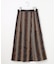 【カタログ掲載・セットアップ対応】マルチストライプジャカード スカート