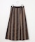 【カタログ掲載・セットアップ対応】マルチストライプジャカード スカート