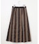 【カタログ掲載・セットアップ対応】マルチストライプジャカード スカート