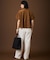 【SHIHOさん着用・機能性抜群・旬シルエット】ファンクショナルブロード カーブパンツ
