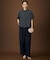 【SHIHOさん着用・機能性抜群・旬シルエット】ファンクショナルブロード カーブパンツ