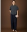 【SHIHOさん着用・機能性抜群・旬シルエット】ファンクショナルブロード カーブパンツ