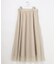 【SHIHOさん着用・軽やかに揺れる・上品】シアープリーツ スカート