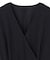 【洗える】SENTIER / バックサテンカシュクールワンピース
