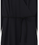 【洗える】SENTIER / バックサテンカシュクールワンピース