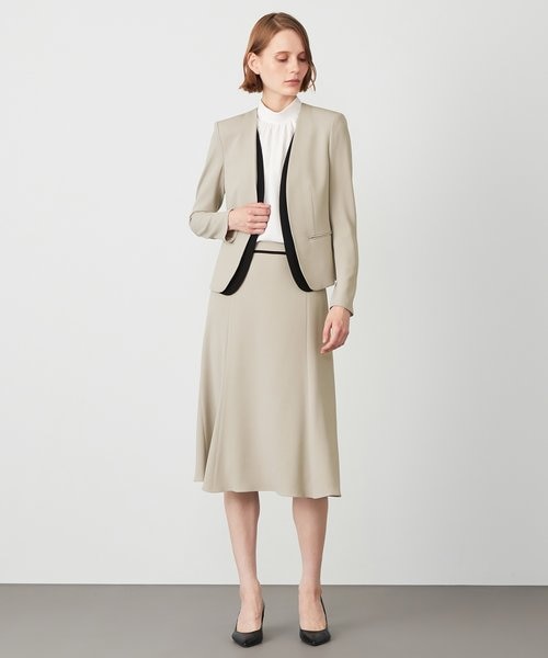 L-size】EVA / ハイネックブラウス｜ベイジの通販｜&mall（アンド