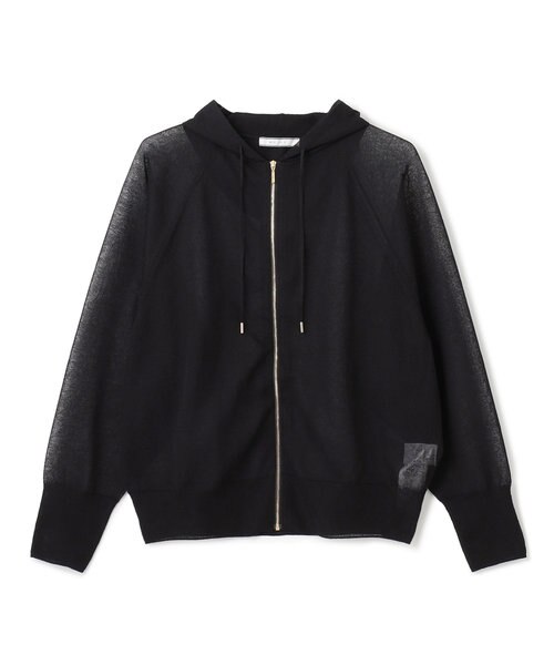 S-size】YUZU / ニットパーカー｜ベイジの通販｜&mall（アンド