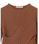 【WEB限定】AMBRE / キャミ付きクロップドニット