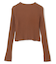 【WEB限定】AMBRE / キャミ付きクロップドニット