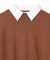 【WEB限定】AMBRE / シャツカラー付きニット