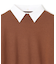 【WEB限定】AMBRE / シャツカラー付きニット