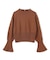 【WEB限定】AMBRE / シャツカラー付きニット