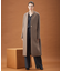 PASSY / ノーカラーロングコート