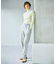 Washable Silk / Hi-neck Long Sleeve T ハイネック Tシャツ