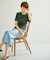 Washable Silk / Short Sleeve T ショートスリーブ T シャツ