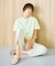 Organic Cotton / Cropped Short Sleeve T トップス