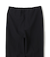 【BEIGE、ecru/WEB限定】RIB BOTTOMS / ウエストゴムストレッチリブフレアパンツ