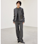 【andGIRL 秋号掲載】MILLAM / フェイクレザーパッチツイードジャケット