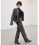 【Precious 11月号掲載】MILLAM / フェイクレザーパッチワイドパンツ