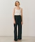 【BEIGE、ecru/WEB限定・洗える】RIB TOPS /  コットンシルクリブキャミソール