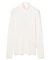 【BEIGE、ecru/WEB限定・洗える】RIB TOPS /  コットンシルクハイネックトップス
